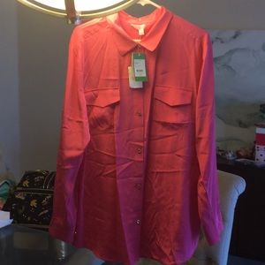 Lilly Pulitzer Chic Pink Joelle Top